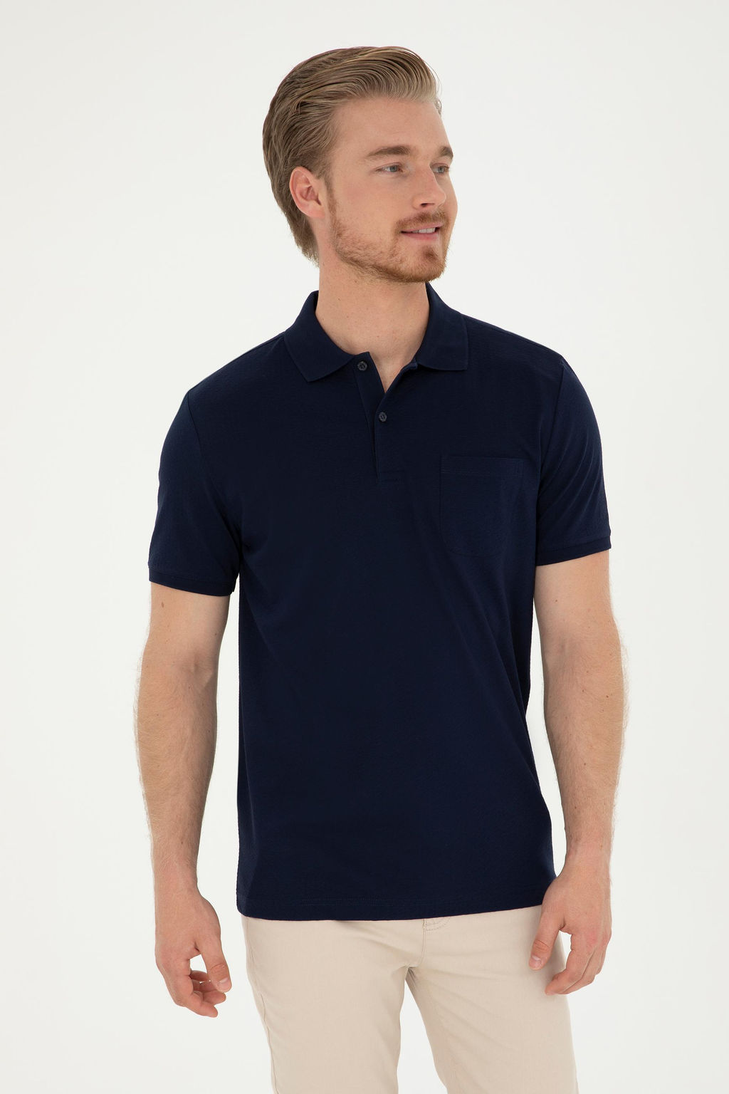 U. S. Polo Assn / Мужская темно-синяя футболка - U.s. polo assn фото 8