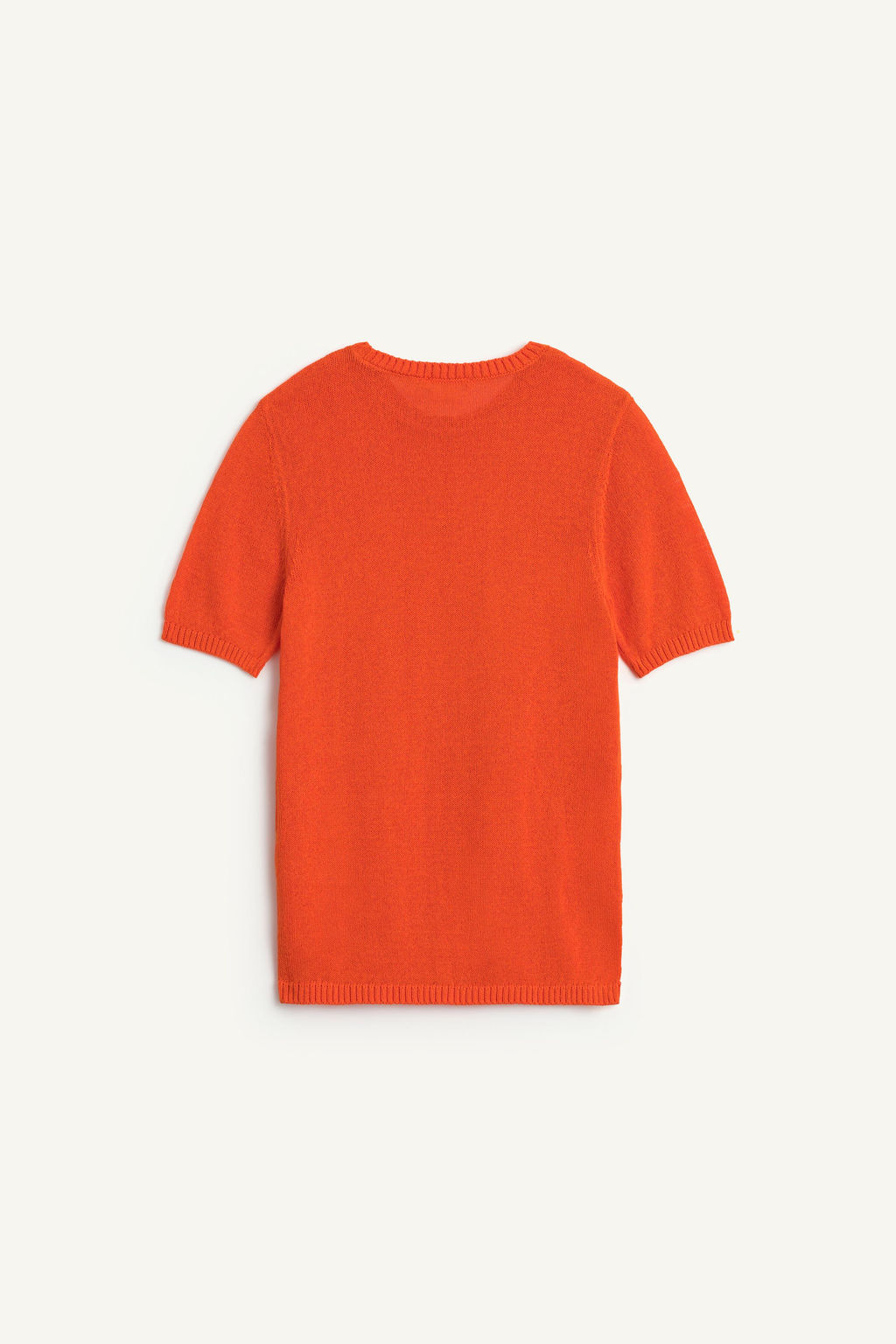 SHRT KNT CTTN 16 / Naranja