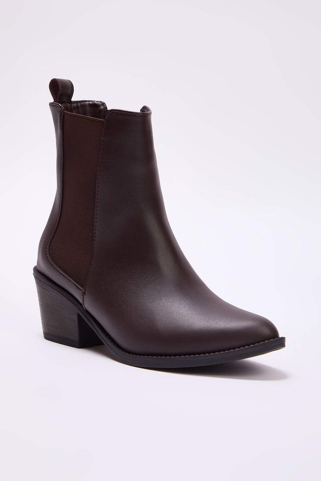 Trendyol Shoes Siyah Lastik Detayl? Kovboy Blok Topuklu Kad?n Bot TAKAW25BO00034 - Trendyolmilla фото 9