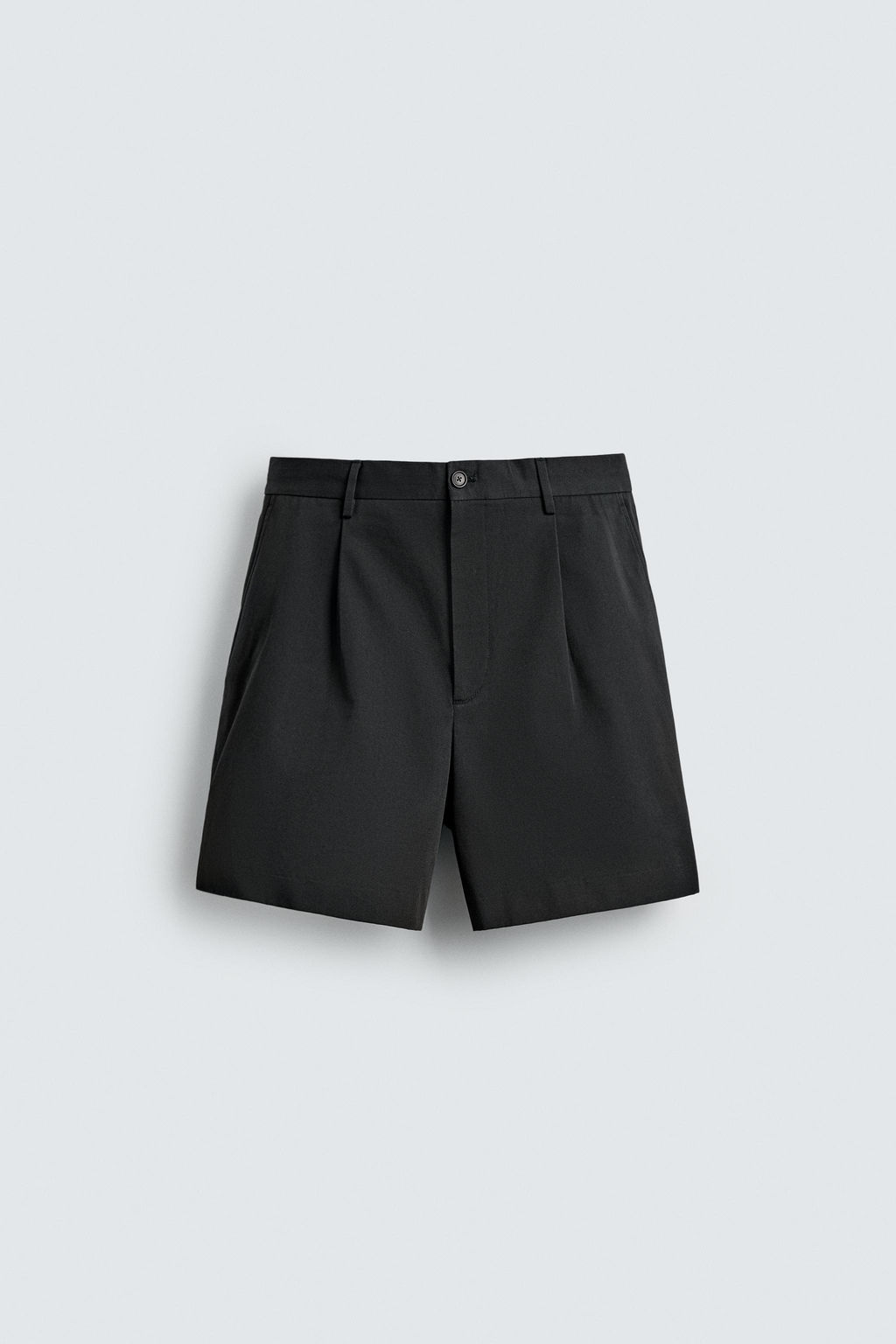 BERMUDA CORTA PLIEGUES AARON LEVINE X ZARA / Negro