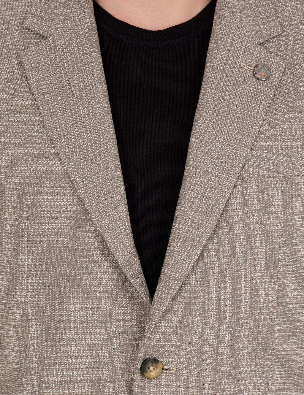 A__k Kahverengi Slim Fit Ceket