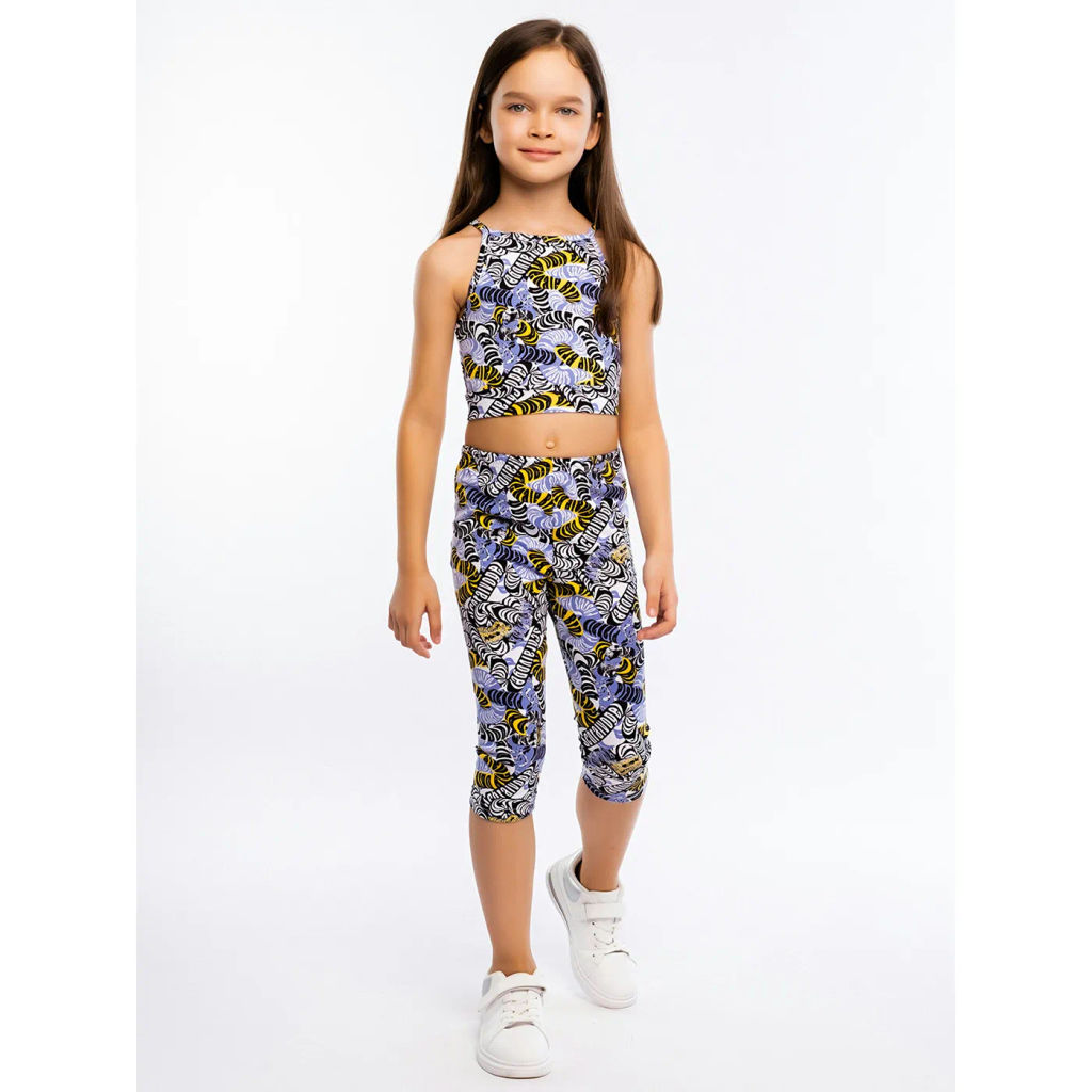 Комплект лосины 3/4 кулирка 7612104602 - Youlala фото 6