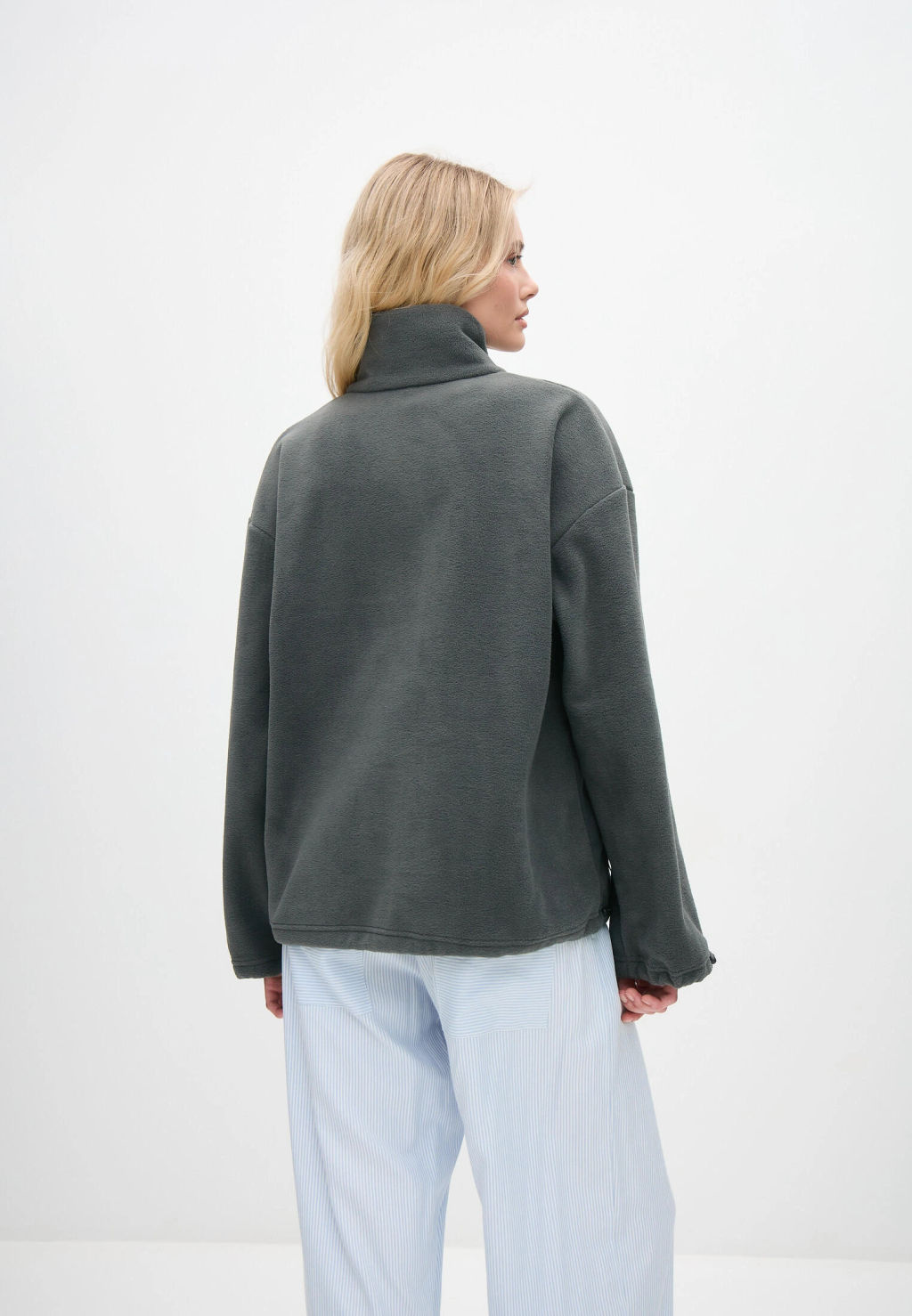 Толстовка oversize 26234-545 флис - Avese фото 79
