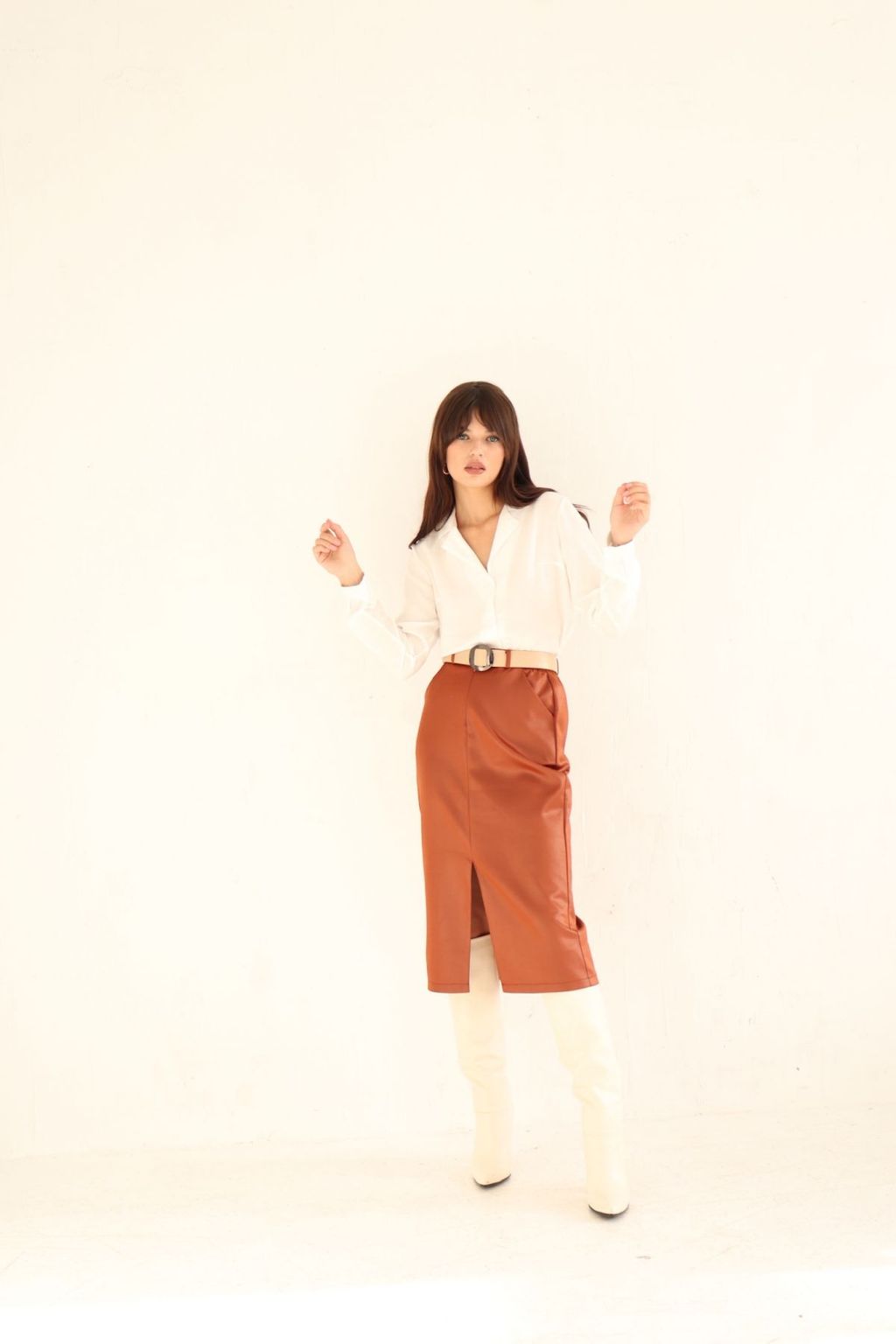 Блуза с английским воротником - Martichelli фото 19