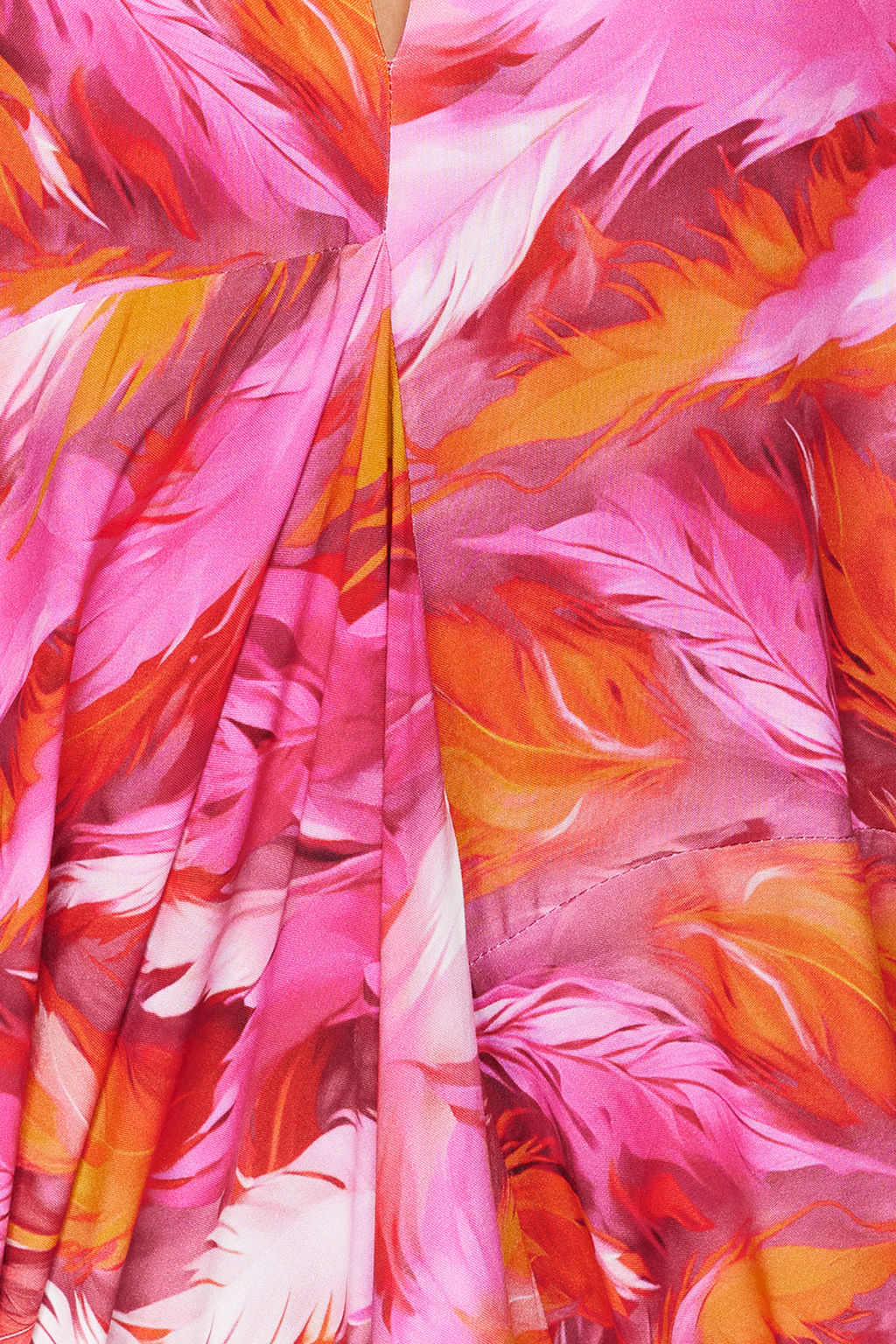 TRENDYOLMILLA Soyut Desenli Genis Kal?p Maxi Dokuma Buzgulu Plaj Elbisesi TBESS23EL00274 фото 3