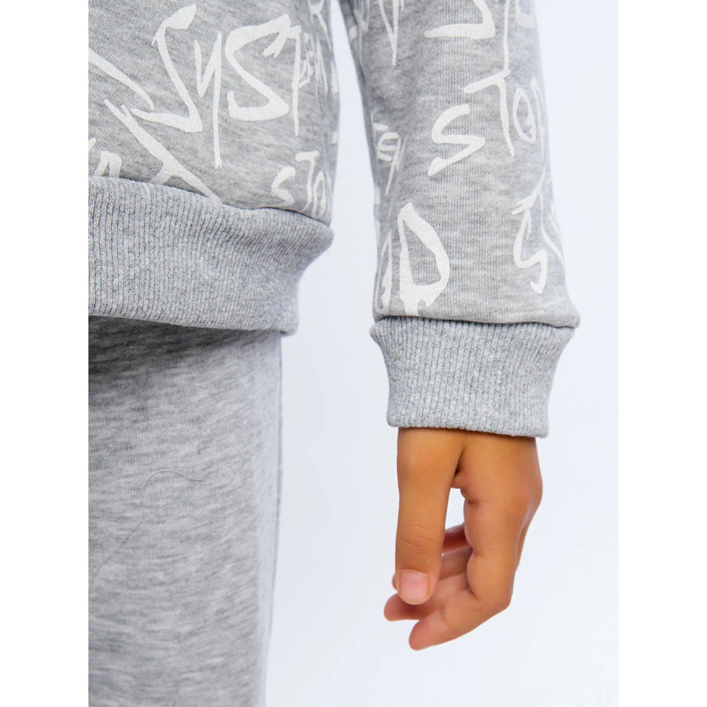 Костюм футер 3х нитка петля 8001330101 8001330101 купить оптом по цене 2 472 ?| Фабрика детской одежды Юлла - Youlala фото 15