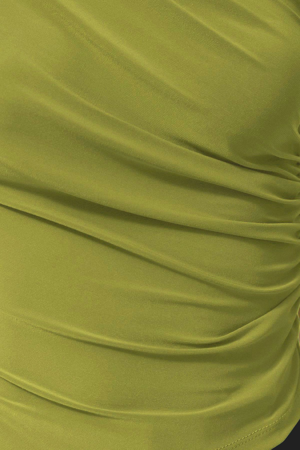 Trendyolmilla Indigo S?f?r Kol Buzgulu Vucuda Oturan Esnek Orme Bluz TWOSS24BZ00486  фото 12