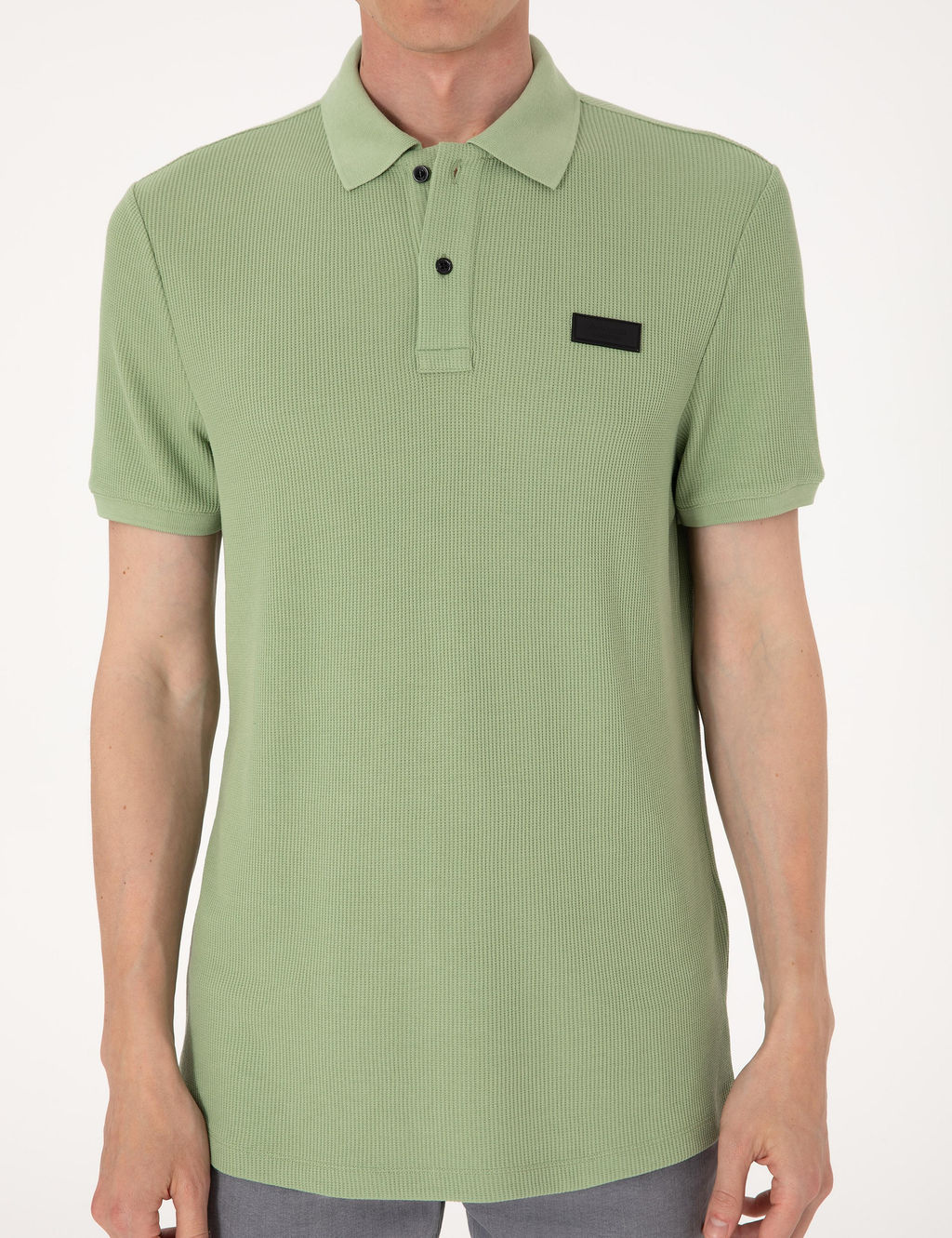 _a_la Ye_ili Slim Fit _rme Dokulu Polo Yaka Ti__rt - Pierre cardin фото 6