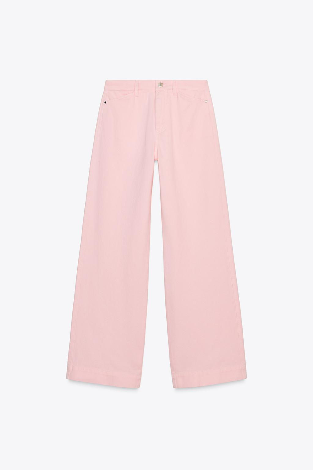 Z1975 HIGH-WAIST WIDE-LEG JEANS - Zara фото 4