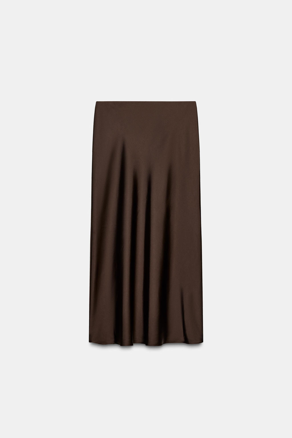 SATIN MIDI SKIRT - Zara фото 7
