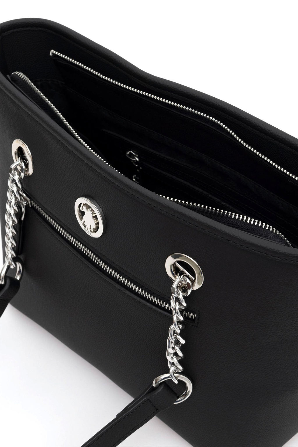 Женская черная сумка Неожиданная скидка в корзине - U.s. polo assn фото 6