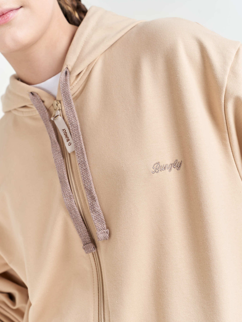 Толстовка облегченная БЕЖ подростковая - Bungly фото 9