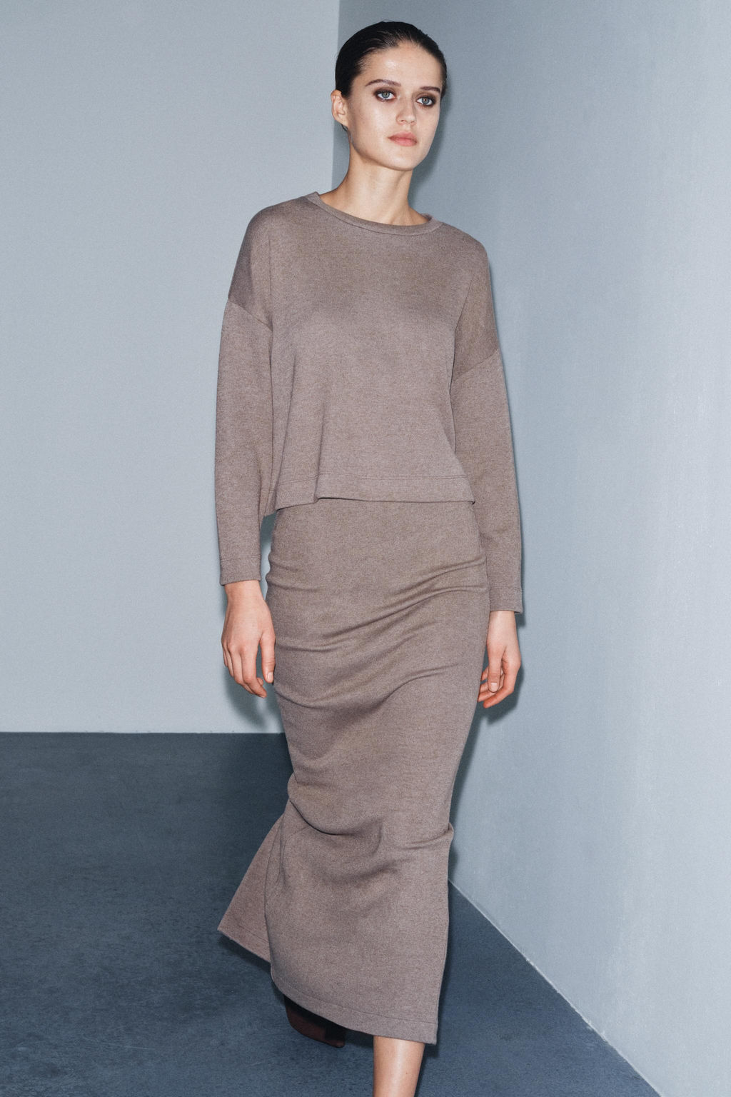 SOFT MIDI SKIRT - Zara фото 3