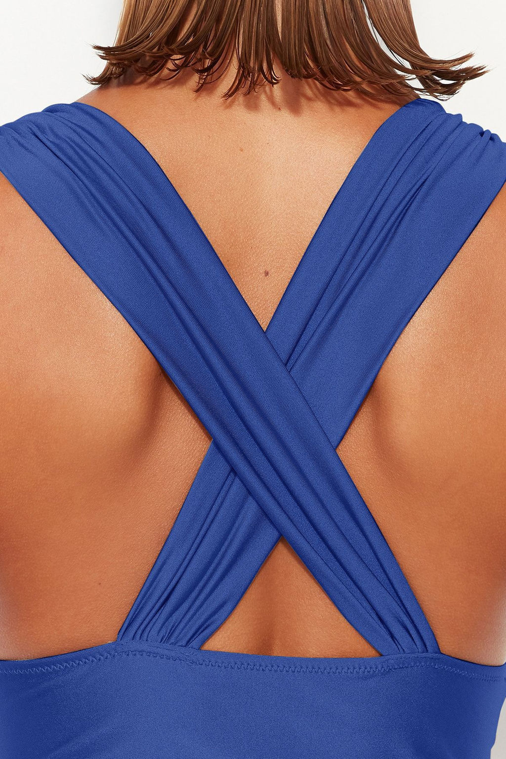 Saks Derin Dekolteli Drapeli Regular Core Mayo TBESS20MA0294