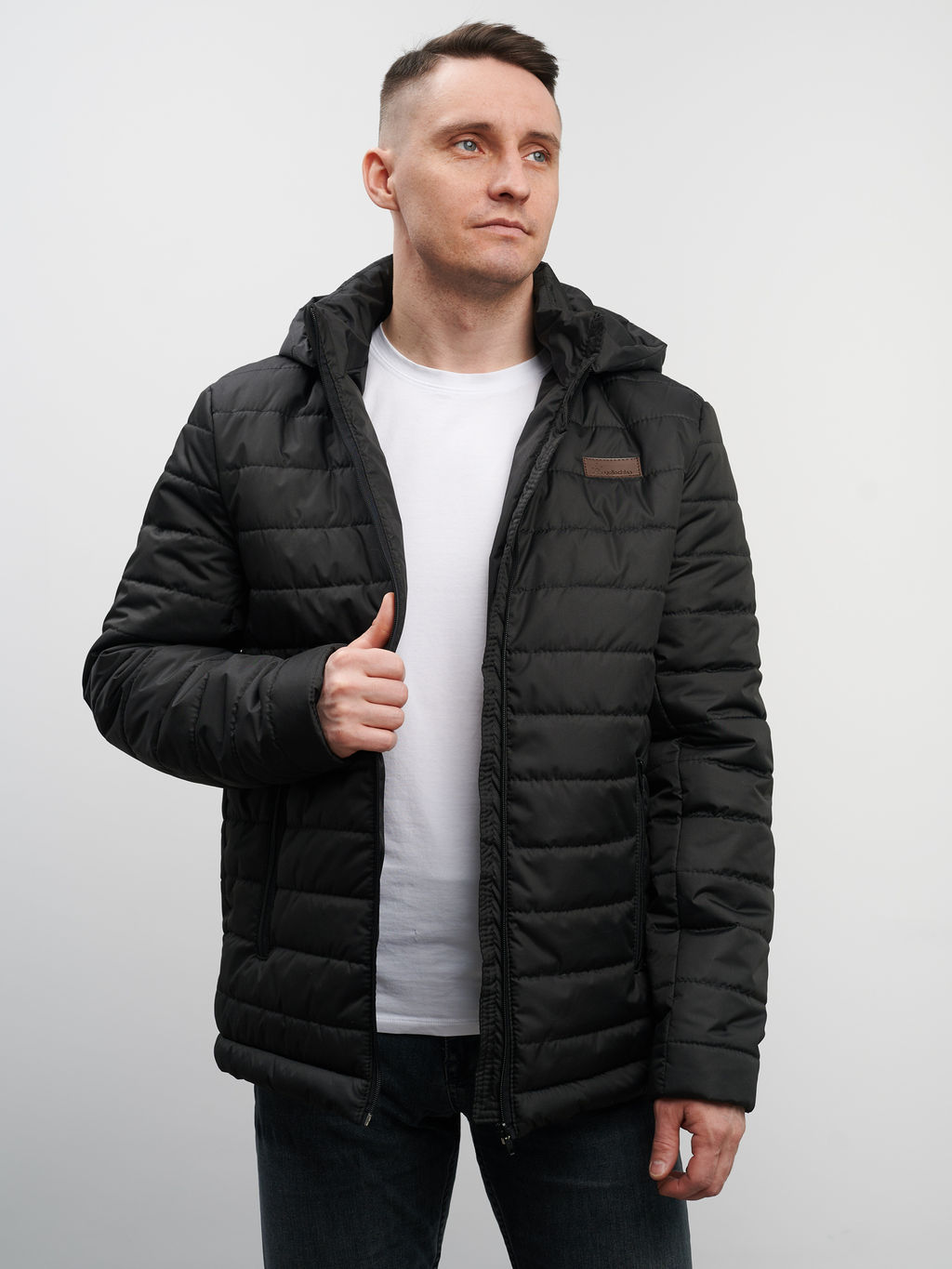 Мужская куртка "Фит" черный