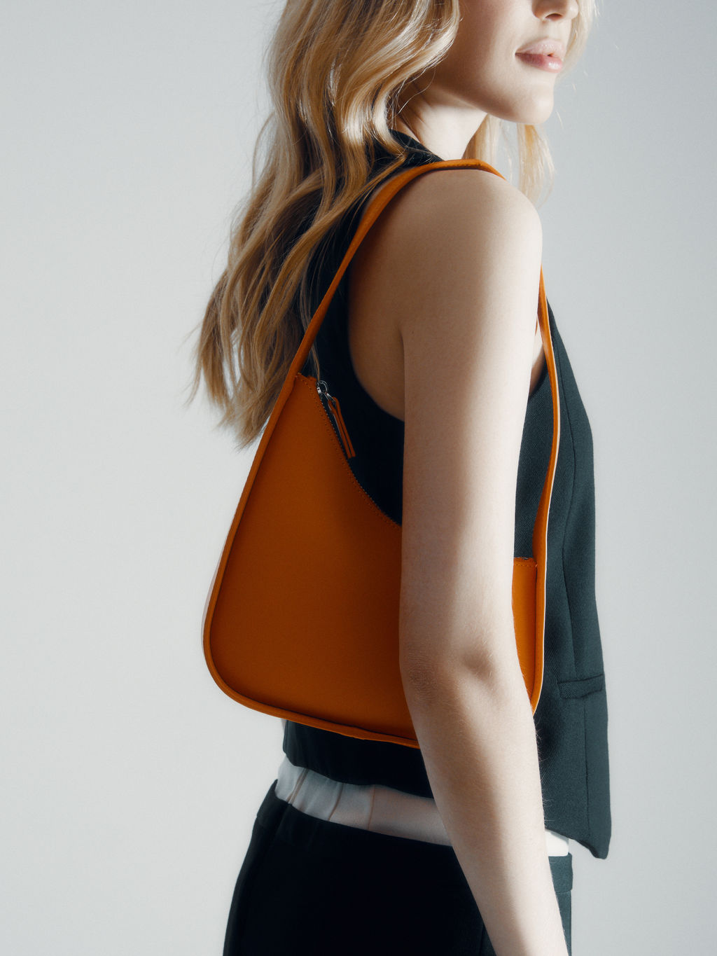 Женская сумка на плечо TENDANCE Артикул 4458849, апельсиновый фото 7
