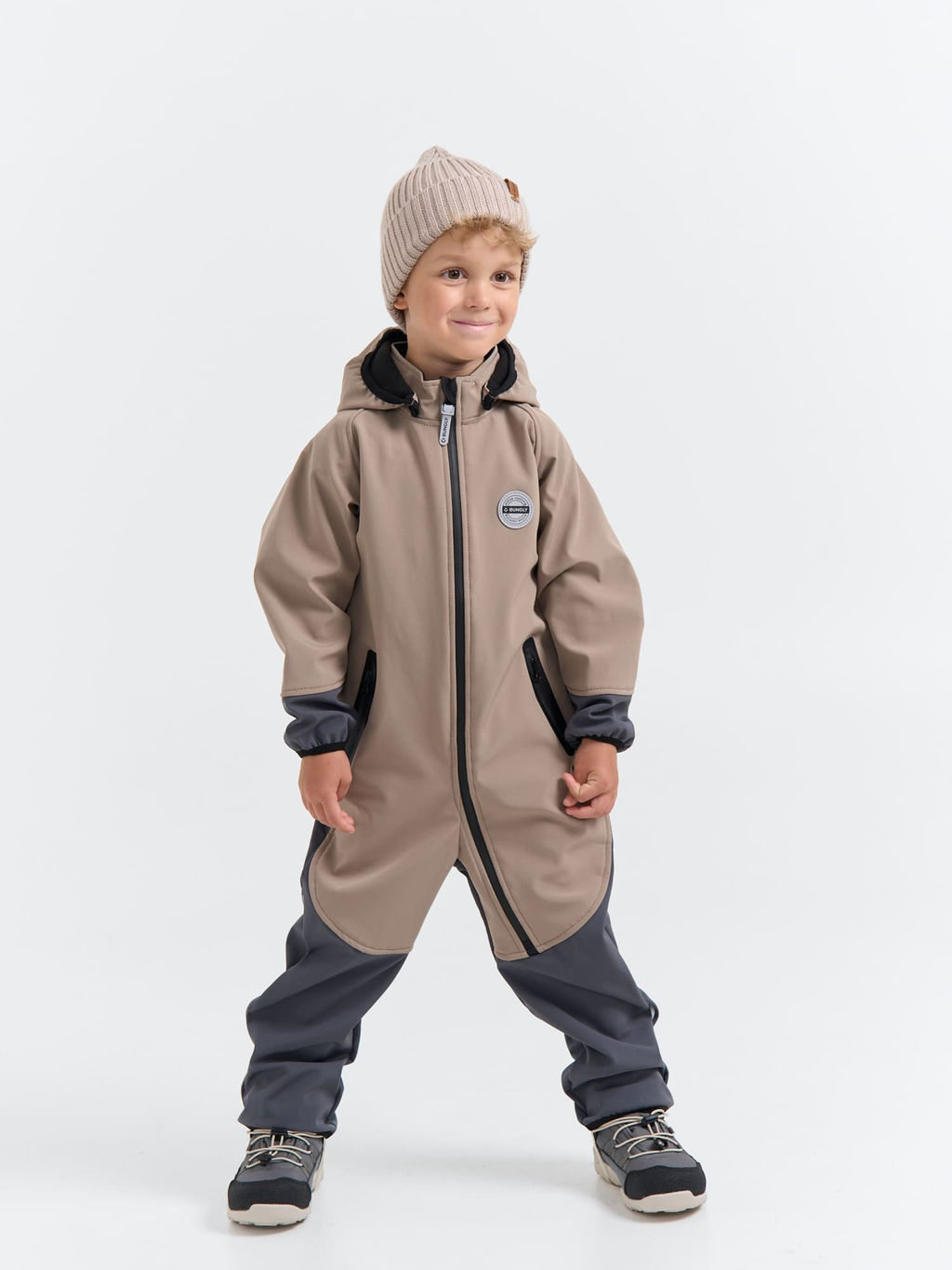 Комбинезон Softshell демисезонный Кокос - Bungly фото 3