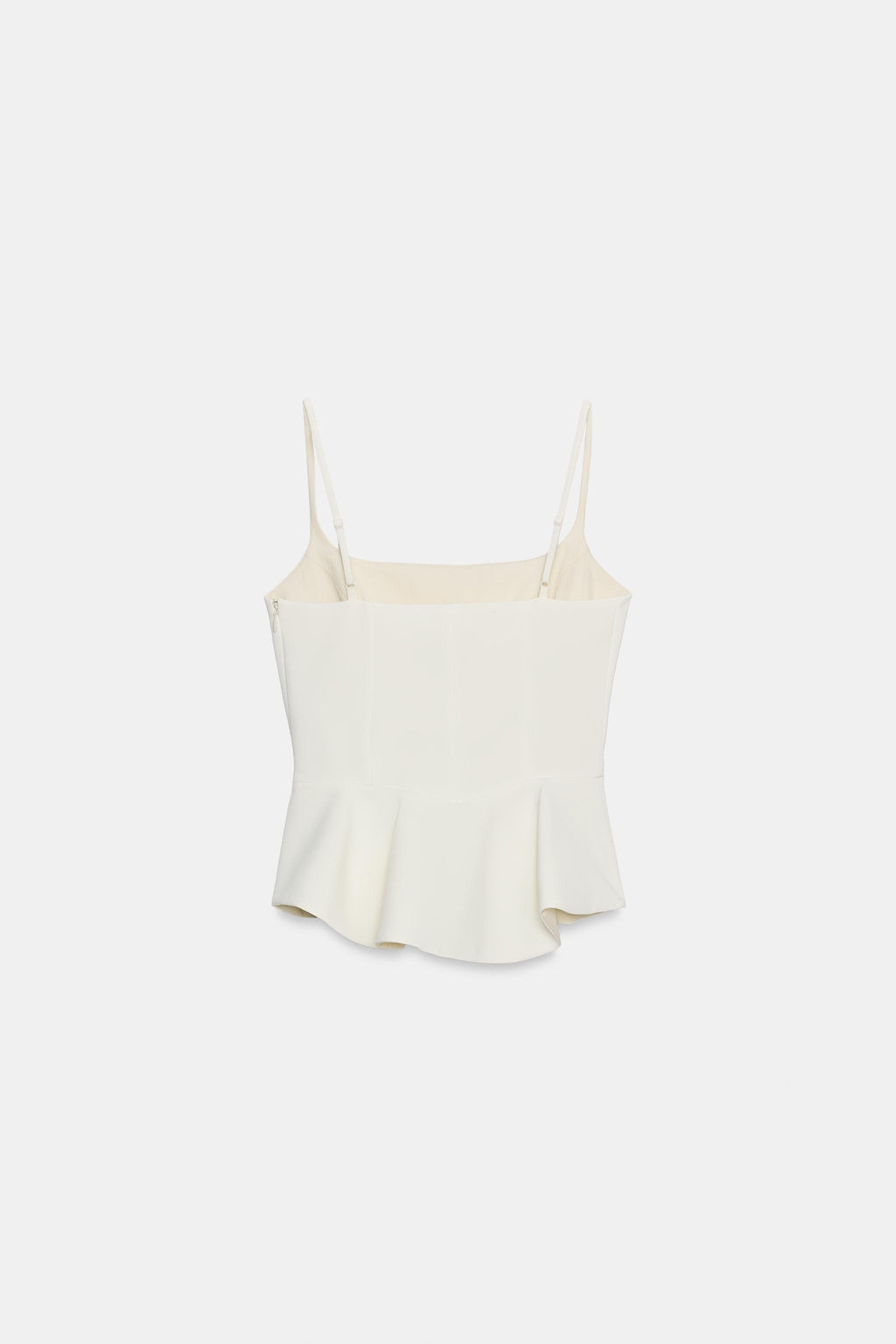 TOP PEPLUM ZW COLLECTION / Crudo - Zara фото 8