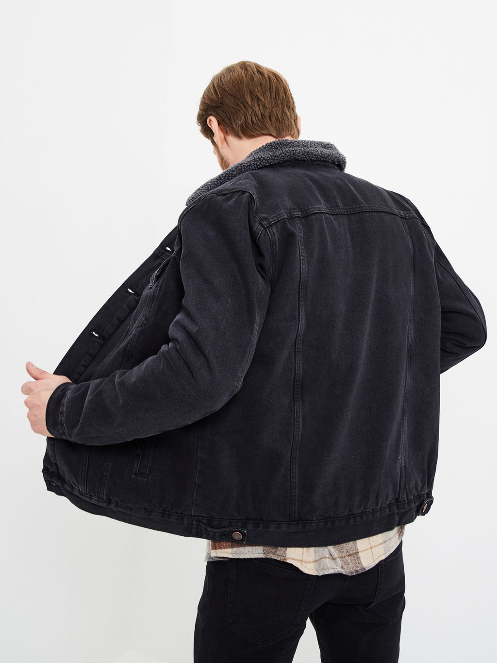 Мужская джинсовая куртка - Mossmore фото 31