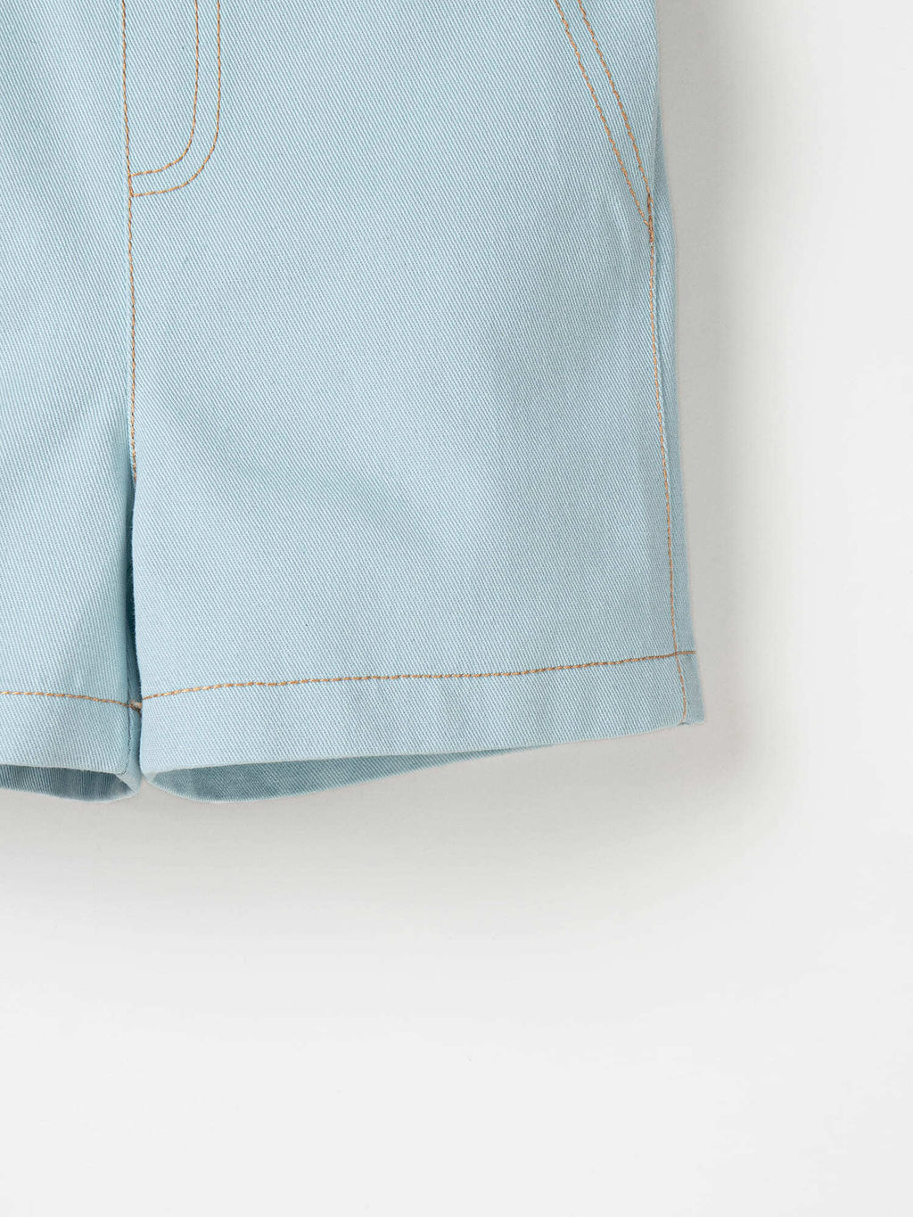 Полукомбинезон Летний джинс 0+ - Bungly фото 7