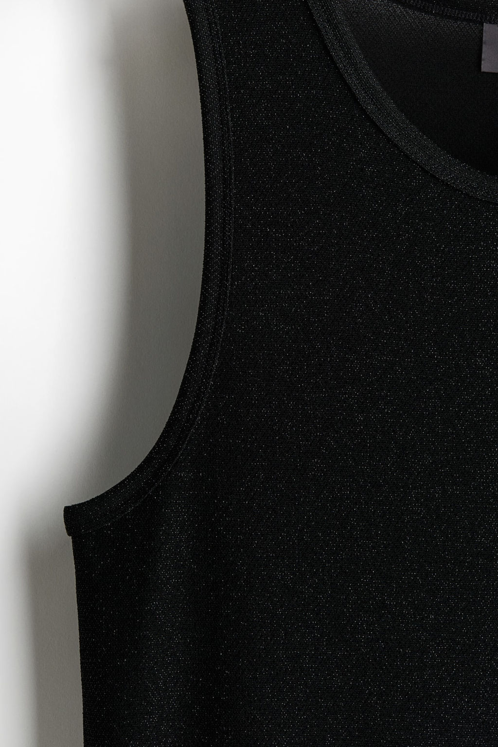 Camiseta metalizada sin mangas Regular Fit - H&m фото 6