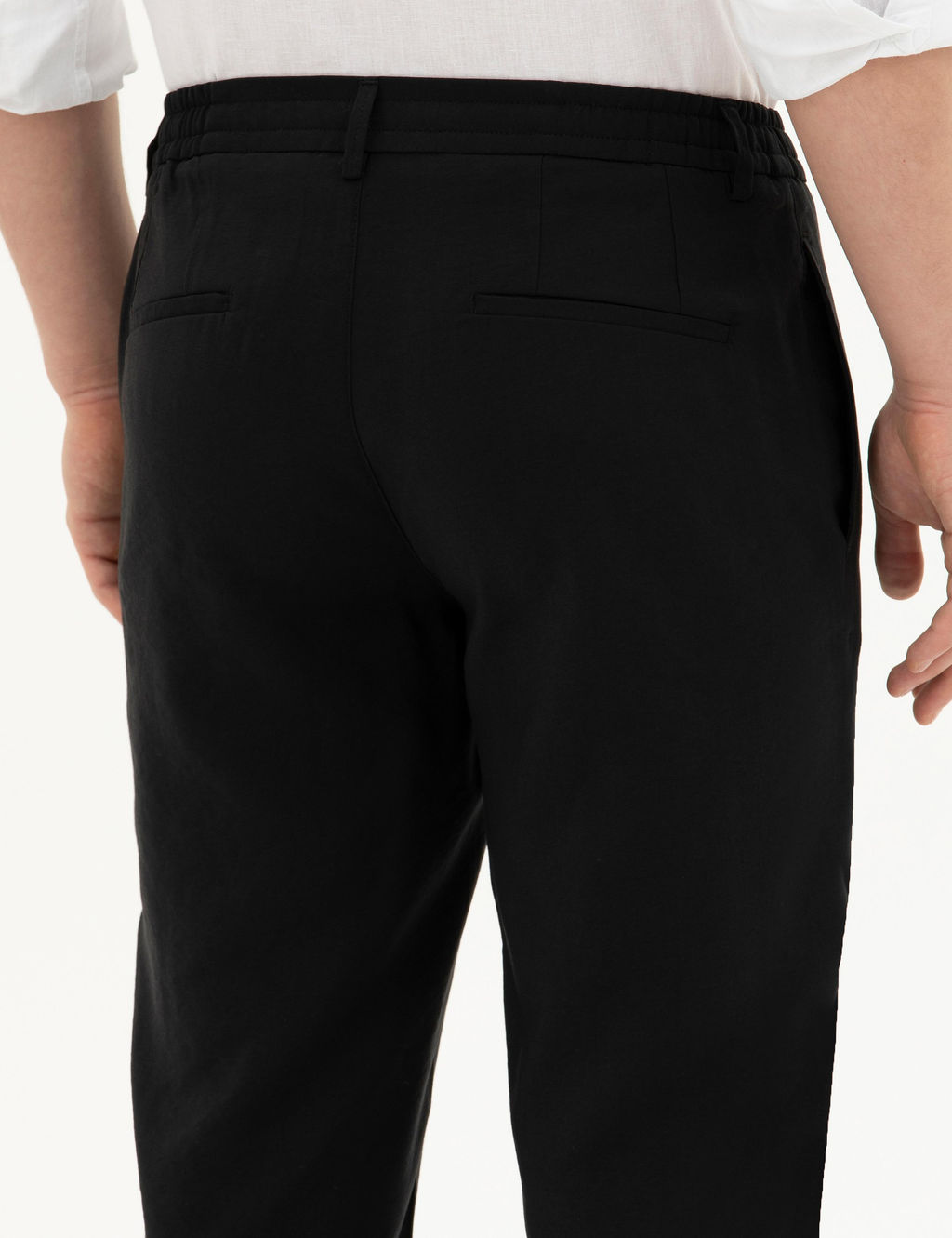 Siyah Slim Fit Kuma_ Pantolon - Pierre cardin фото 7