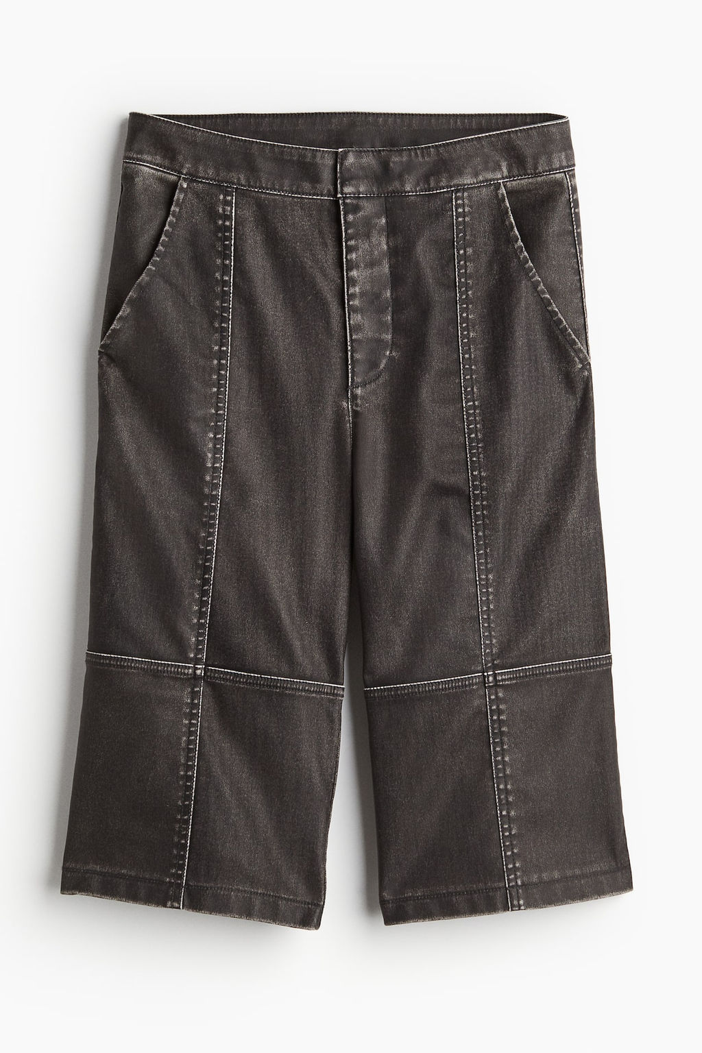 Pantalon capri efecto desgastado - H&m фото 6