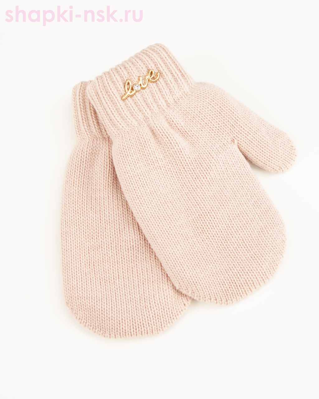 034-TMg Варежки для девочки (9-10 лет)