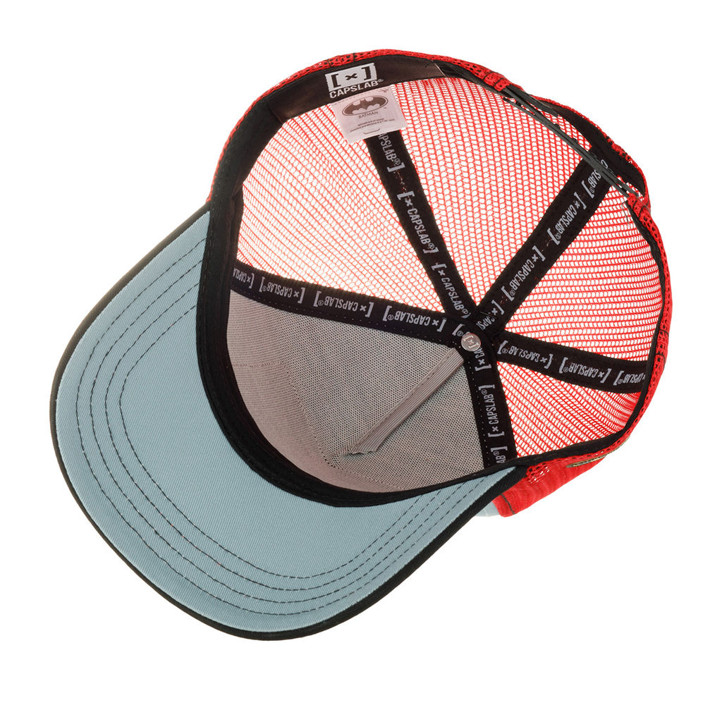 Бейсболка CAPSLAB арт. CL/DC2/1/MEM1 DC Comics Batman and Robin (серый / черный)  фото 2