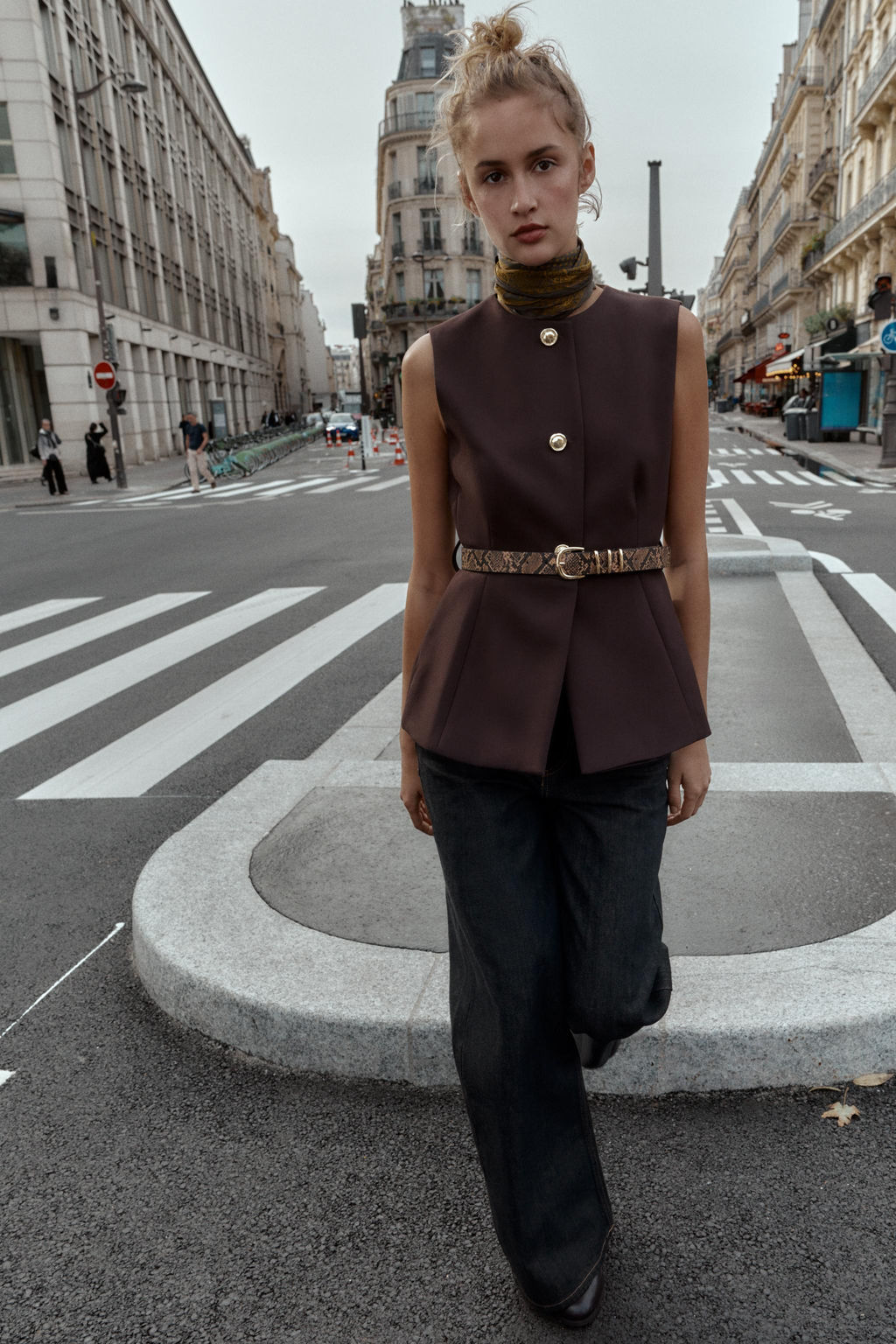 BELTED WAISTCOAT