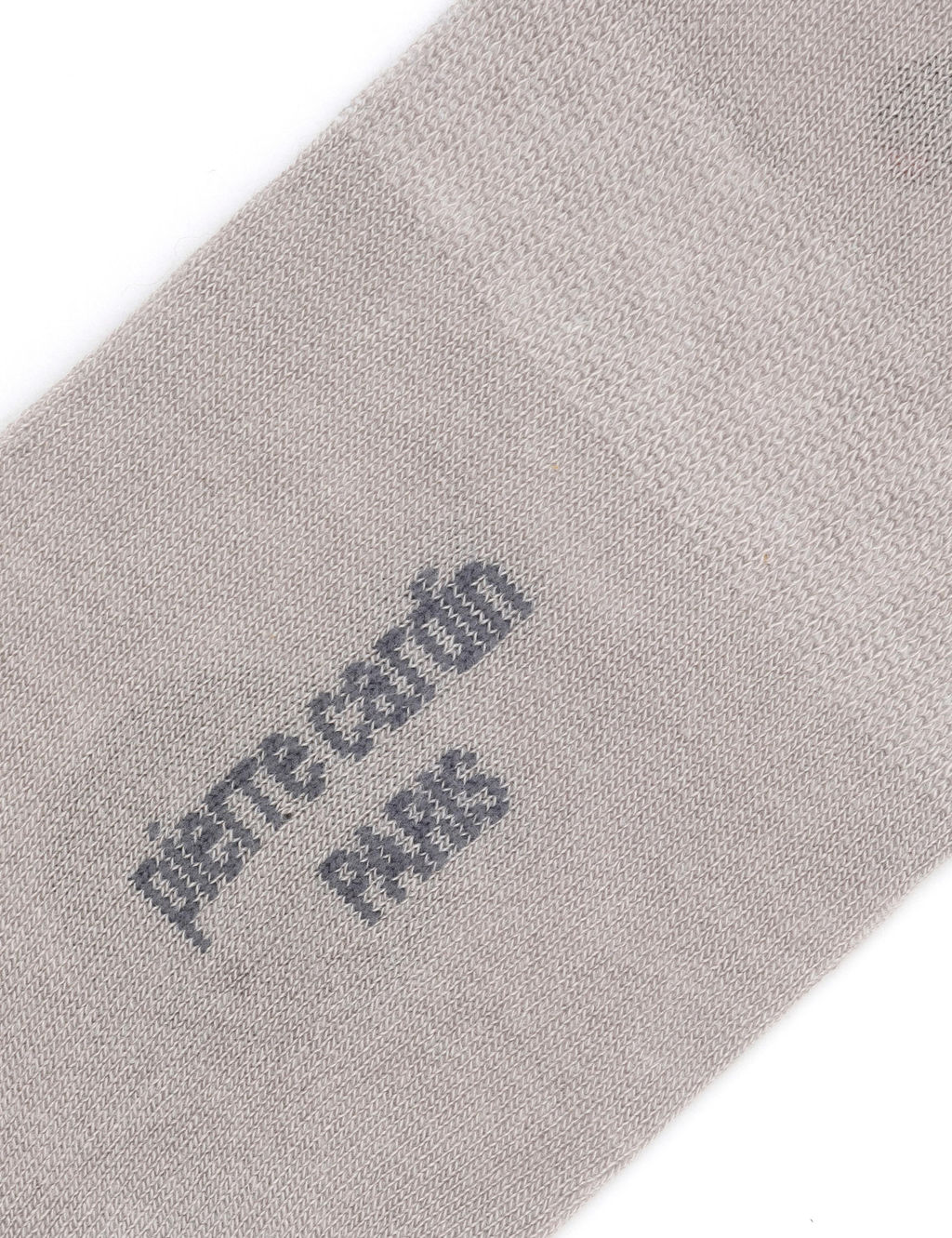 Erkek Gri D_z Babet _orap