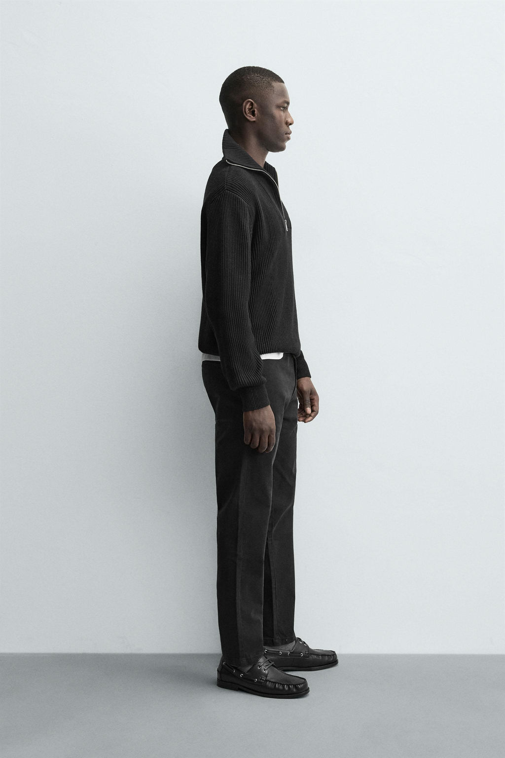 PANTAL?N CHINO SKINNY FIT / Negro - Zara фото 4
