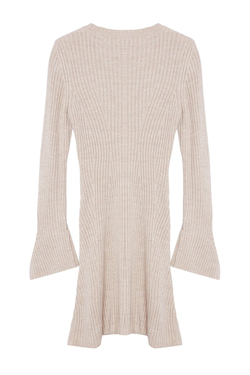 TRENDYOLMILLA Antrasit Mini Triko A-Line Formda Elbise TWOAW25EL00030 фото 14