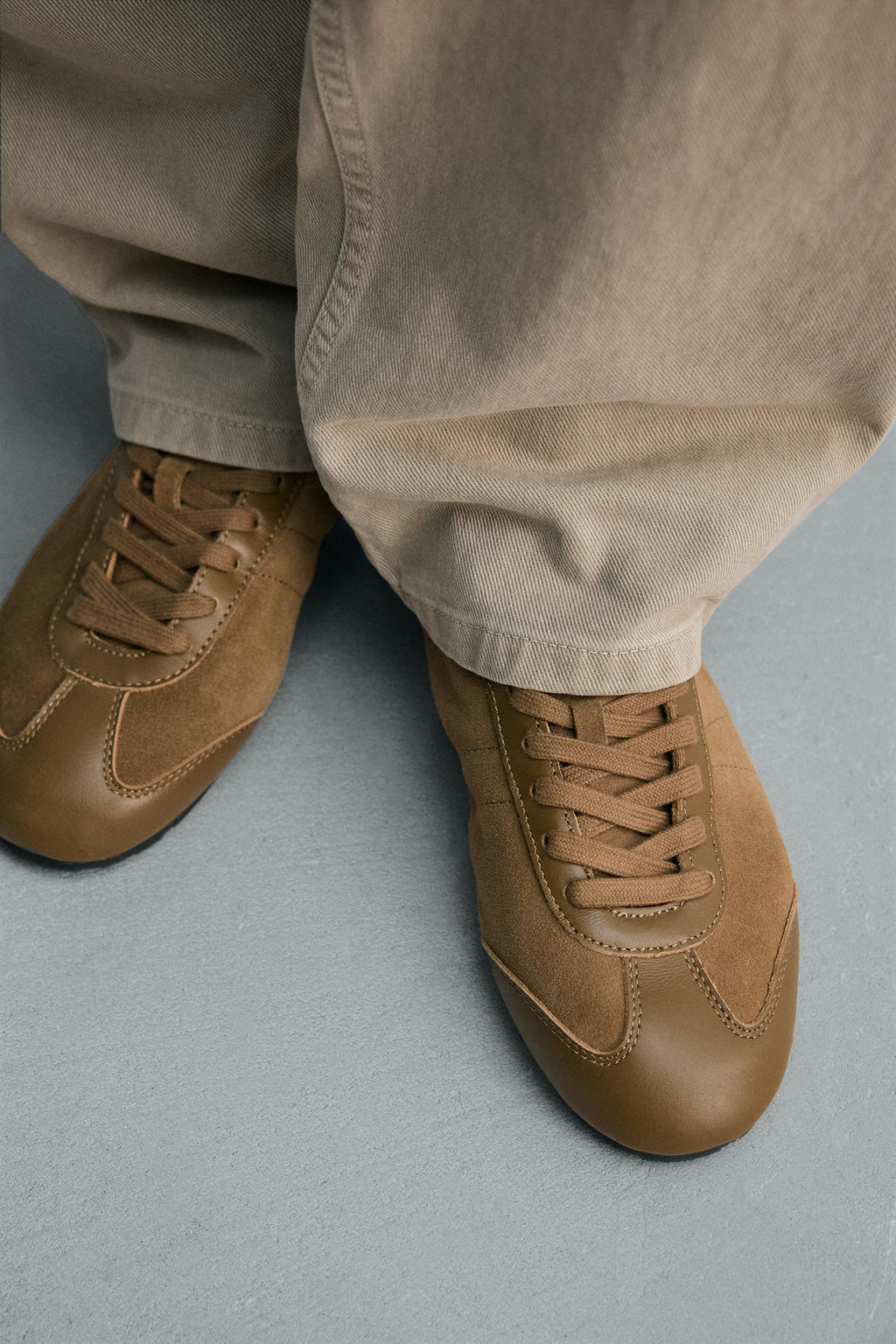 ZAPATILLA PIEL / Marr?n - Zara фото 3
