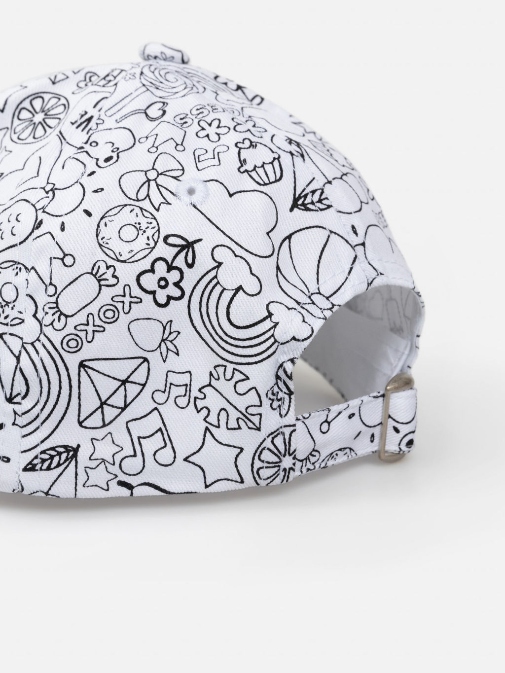 ACOOLA / Набор детский (кепка и 5 маркеров) Risuy черно-белый  фото 7