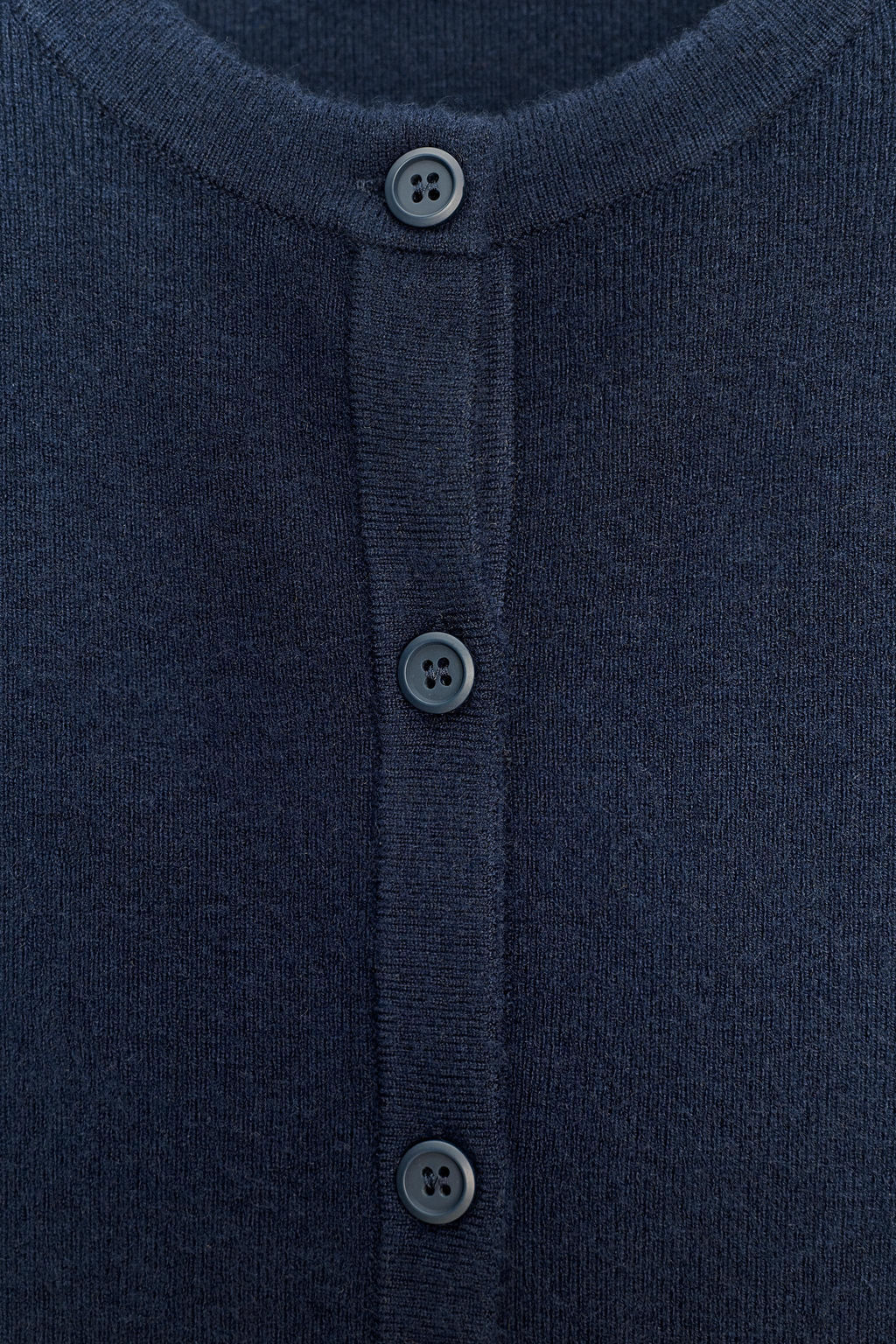 BASIC KNIT CARDIGAN WITH BUTTONS - Zara фото 8