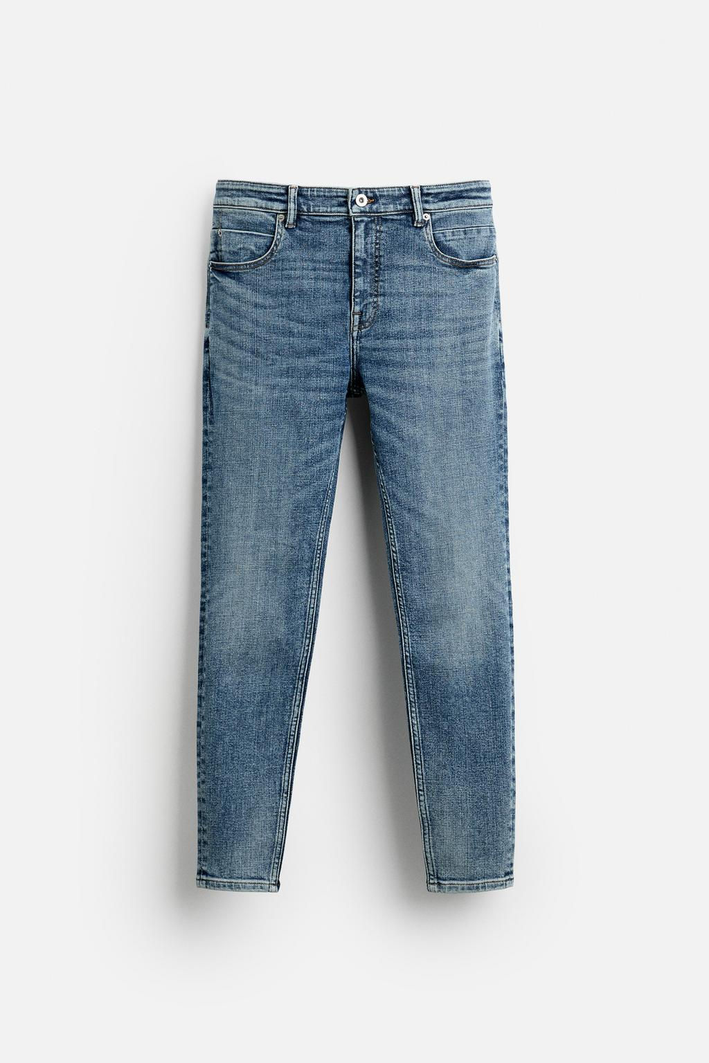 CROPPED SKINNY FIT JEANS - Zara фото 38