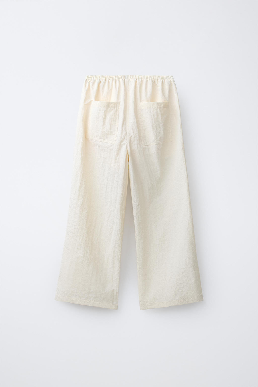 PANTAL?N WIDE LEG NYLON / Mantequilla - Zara фото 2
