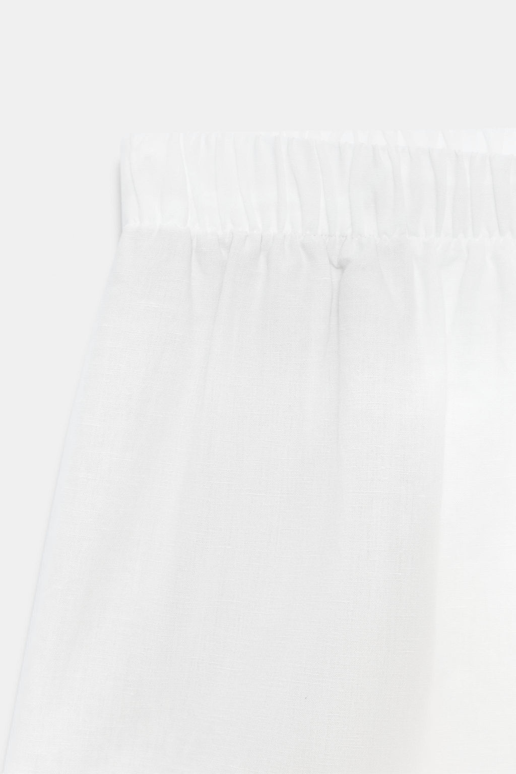 SHORTS BORDADOS CON LINO ZW COLLECTION / Blanco roto - Zara фото 8