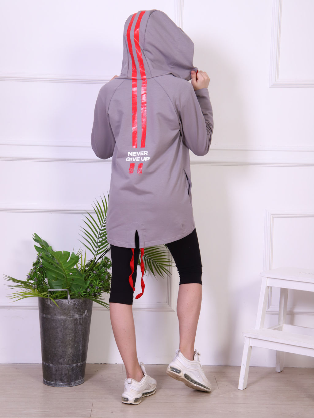 Толстовка-парка "Алтай" серый