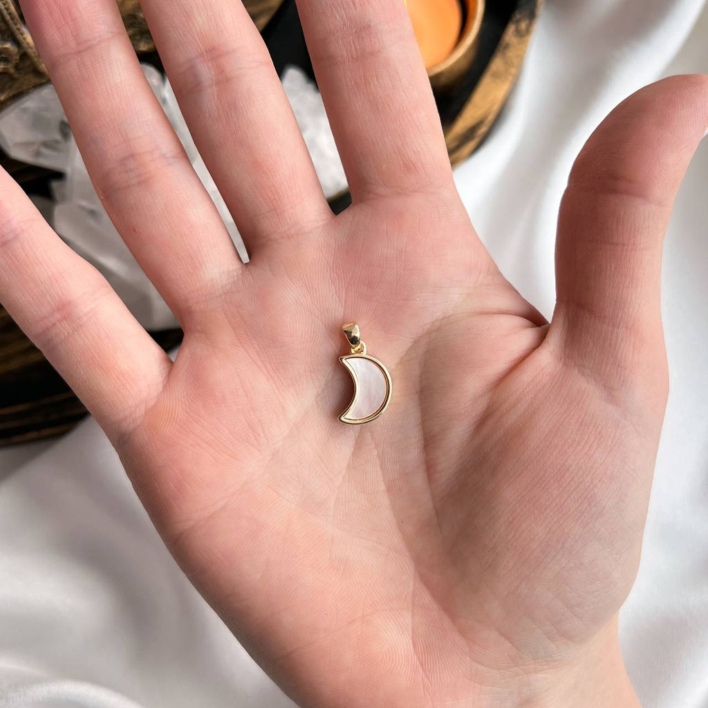 Подвеска перламутровая "Месяц" (1 шт)