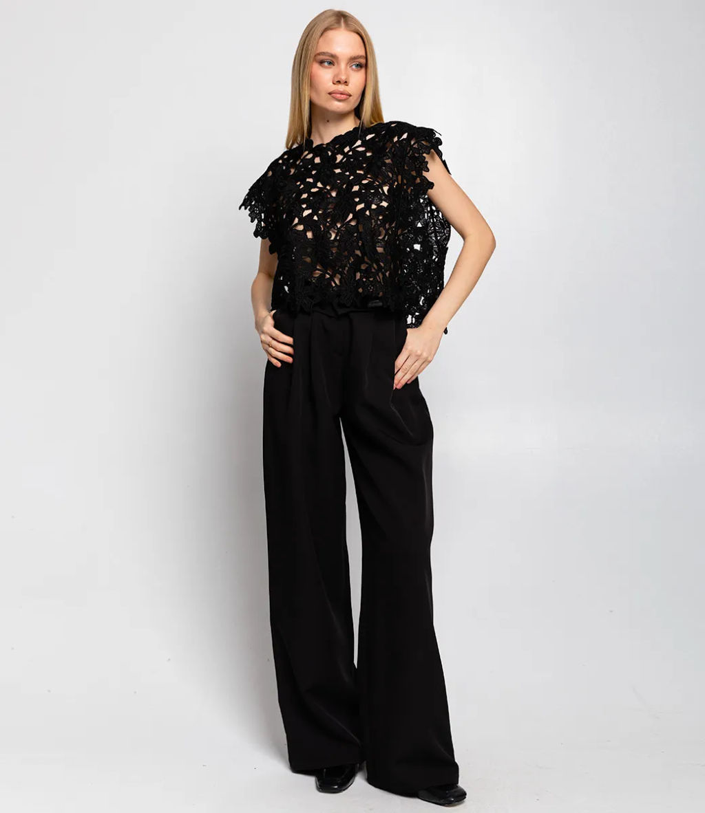 Топ #КТ020 (3), чёрный