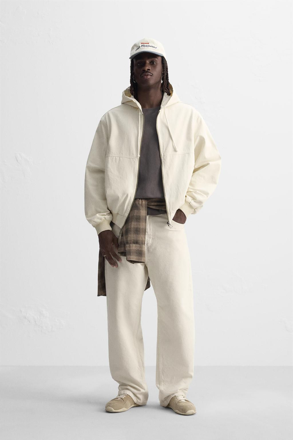WASHED HOODED JACKET - Zara фото 9