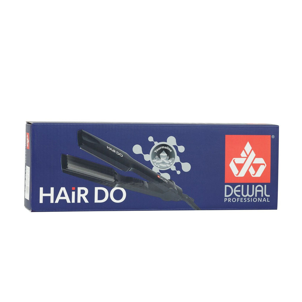 Dewal Щипцы гофре Hair Do, титаново-турмалиновое покрытие, черный  фото 4