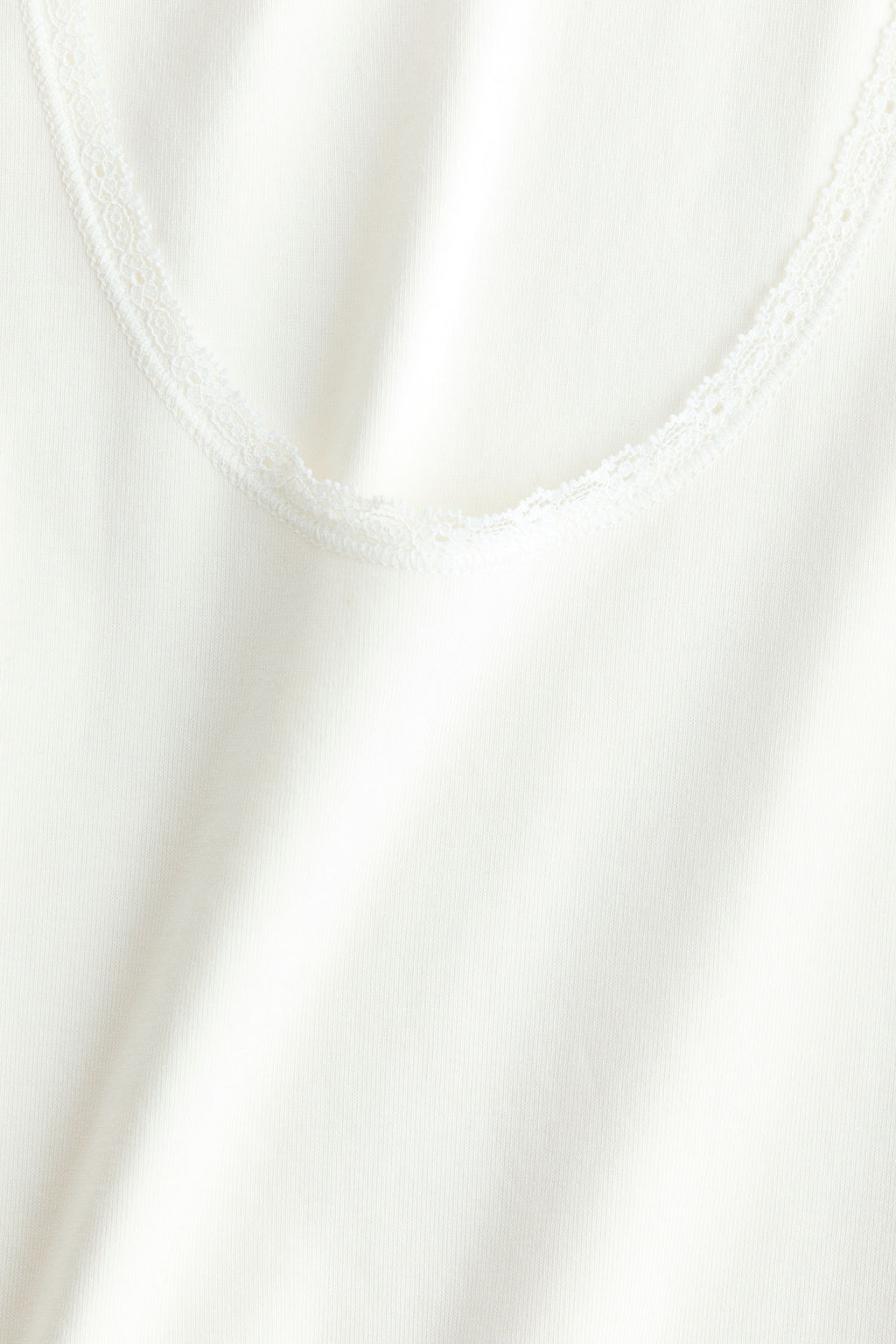 Top con ribetes de encaje - H&m фото 8