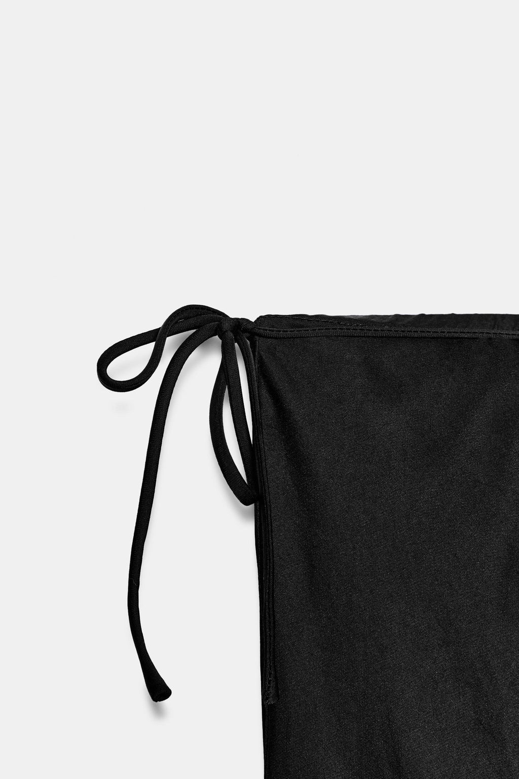 PANTAL?N SATINADO BORDADOS ZW COLLECTION / Negro