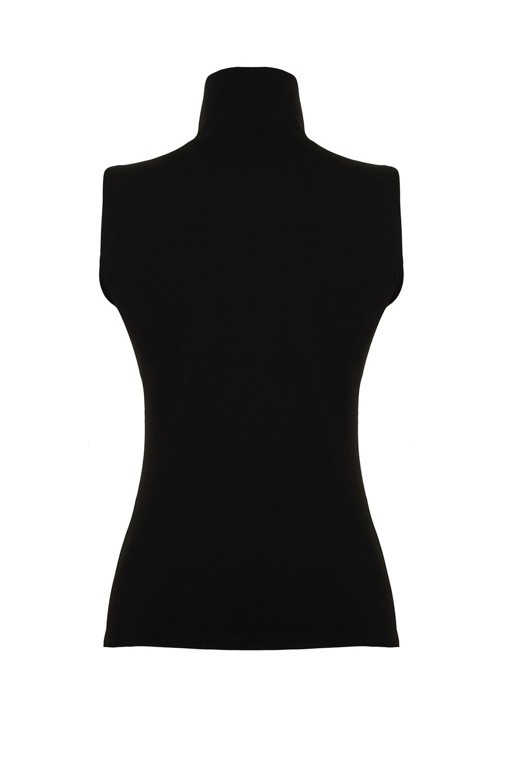 Vizon Dik Yaka Fermuarl? Fitted/Vucuda Oturan Esnek Orme Bluz TWOSS24BZ00070 - Trendyolmilla фото 15