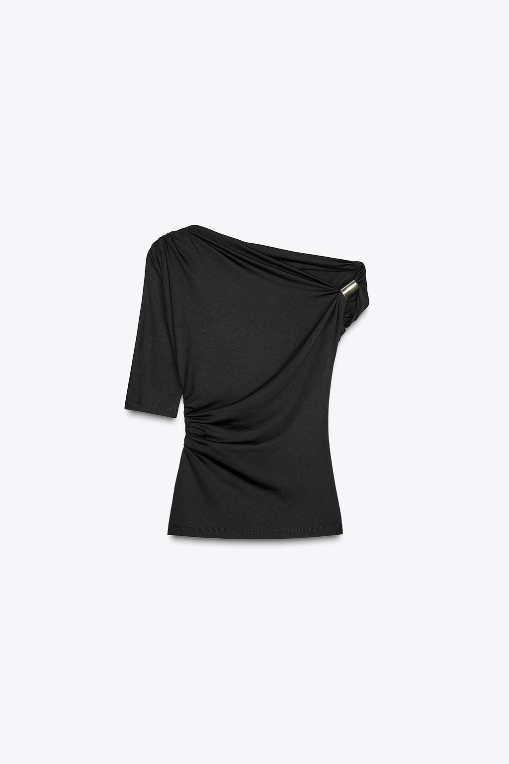ASYMMETRIC POLYAMIDE TOP - Zara фото 34