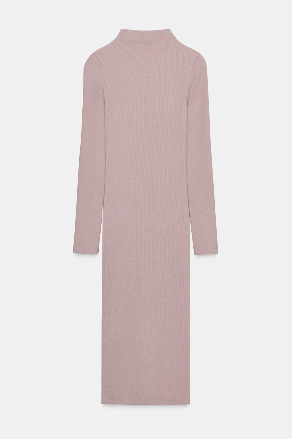 RIBBED MIDI DRESS - Zara фото 8