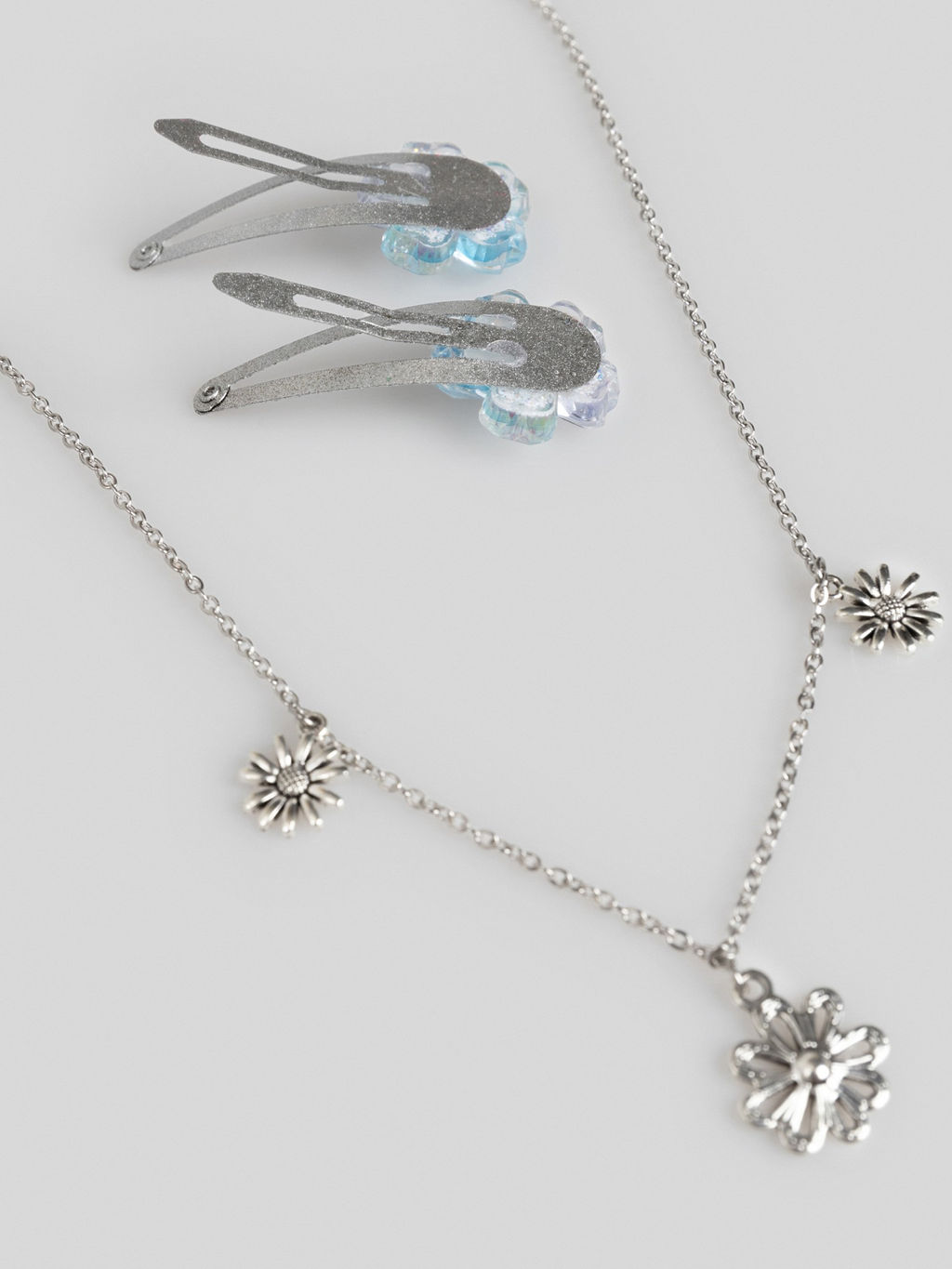 ACOOLA / Набор (бусы + 2 заколки для волос) детский Oyel разноцветный  фото 5